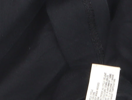 Gap Womens Black Long Sleeve Cotton Jersey T-Shirt XS