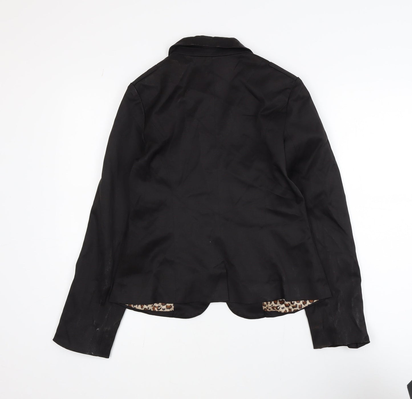 Parisian Women Black Size 10 Single-Breasted Blazer Jacket