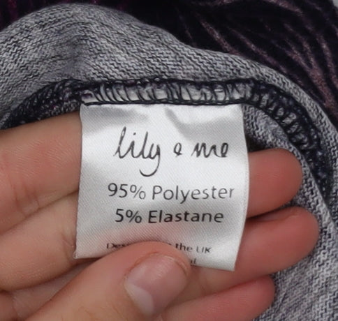 Lily and Me Women's Multicoloured Size 12 Shift Dress