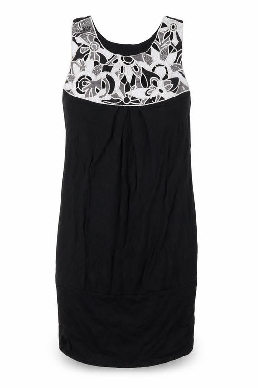 Dorothy Perkins Women's Black Size 8 Sleeveless Shift Dress
