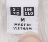 Uniqlo Women Beige Relaxed Fit Dolman Sleeve T-Shirt M