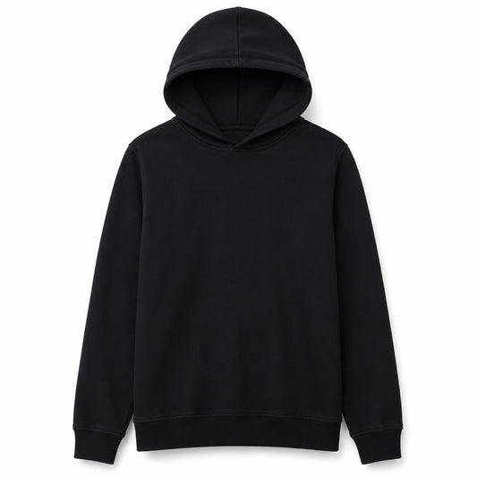 The North Face Boys Black Pullover Hoodie 100% Cotton Youth Size M