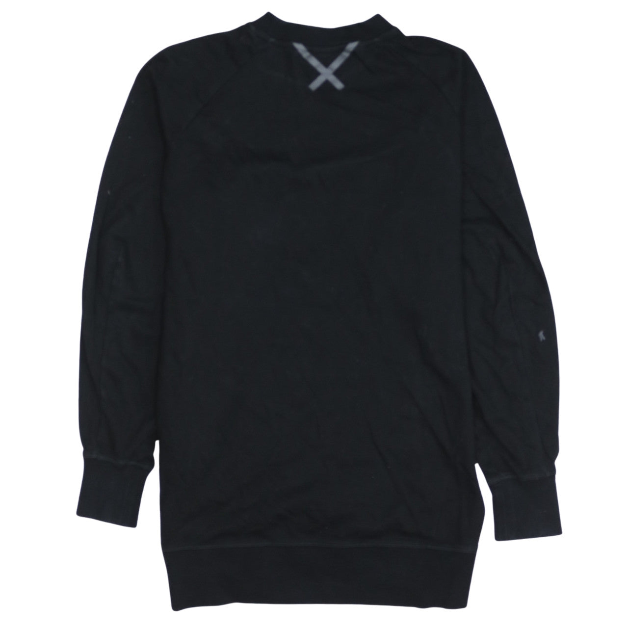 Adidas Womens Black Long Sleeve Pullover Sweatshirt Size 10