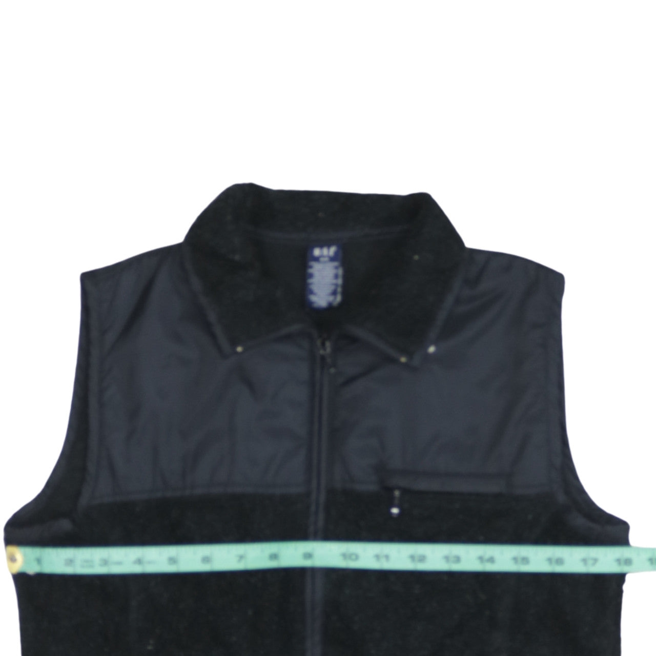 GAP Women's Black Fleece Bodywarmer Waistcoat Size S