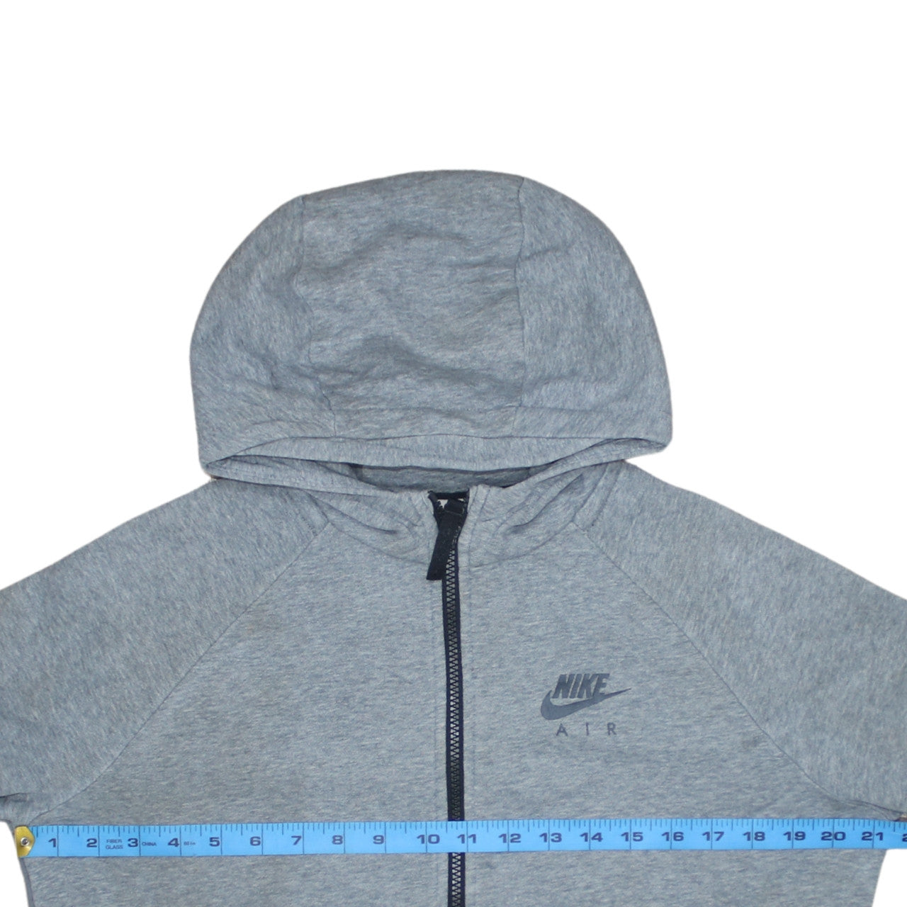 Nike Boys Grey Full Zip Hoodie XL 13-15 Years Sports Casual
