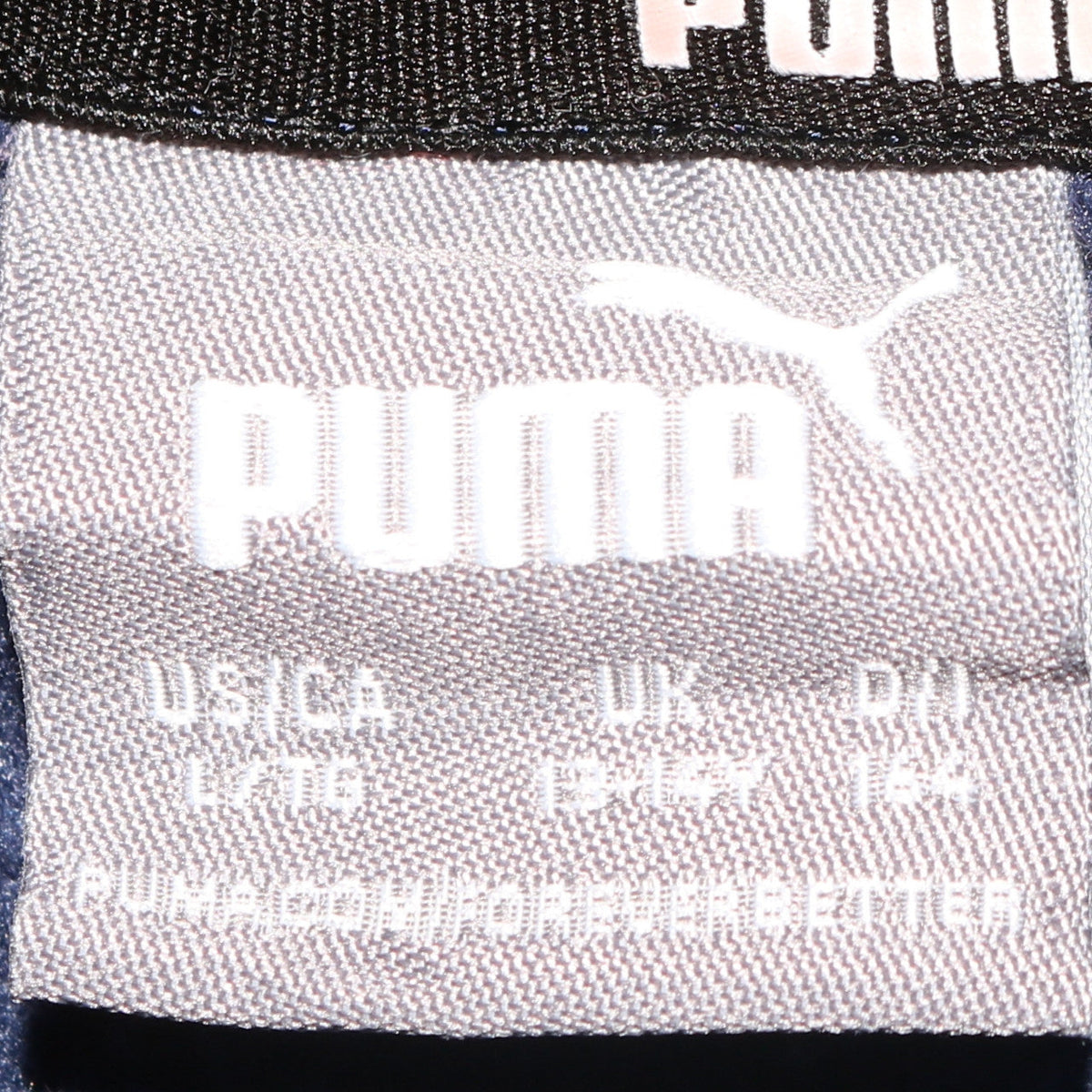Puma Boys Navy Blue Pullover Hoodie Size 13-14 Years Cotton Blend
