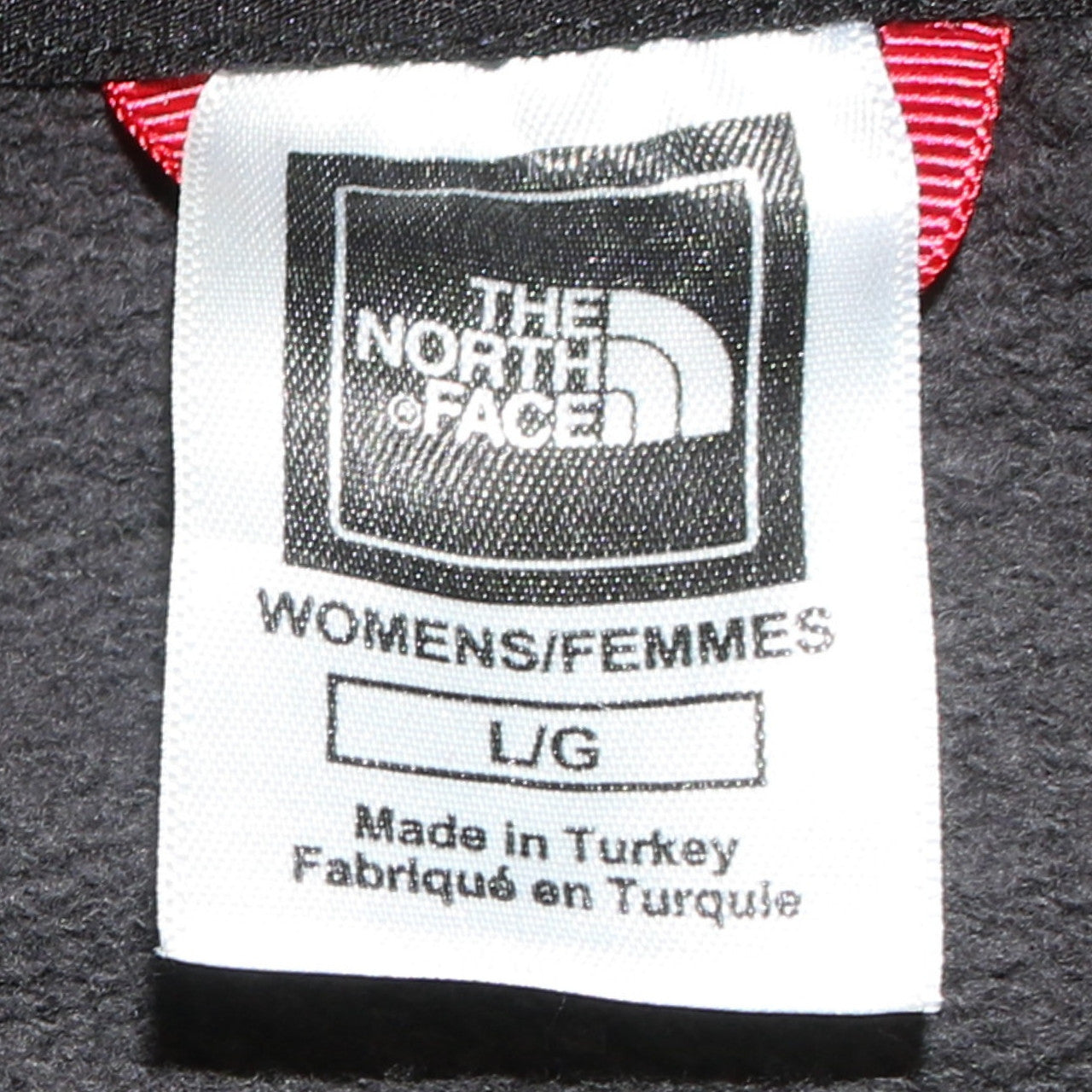 The North Face Womens Black Full Zip Hoodie L Hooded Sweatshirt