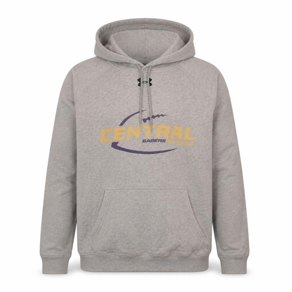 Under Armour Men's Grey 2XL Pullover Hoodie Graphic Print Sportswear