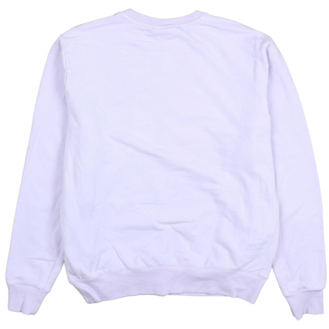 FILA Womens Lilac Crew Neck Sweatshirt Size S Casual Logo Pullover