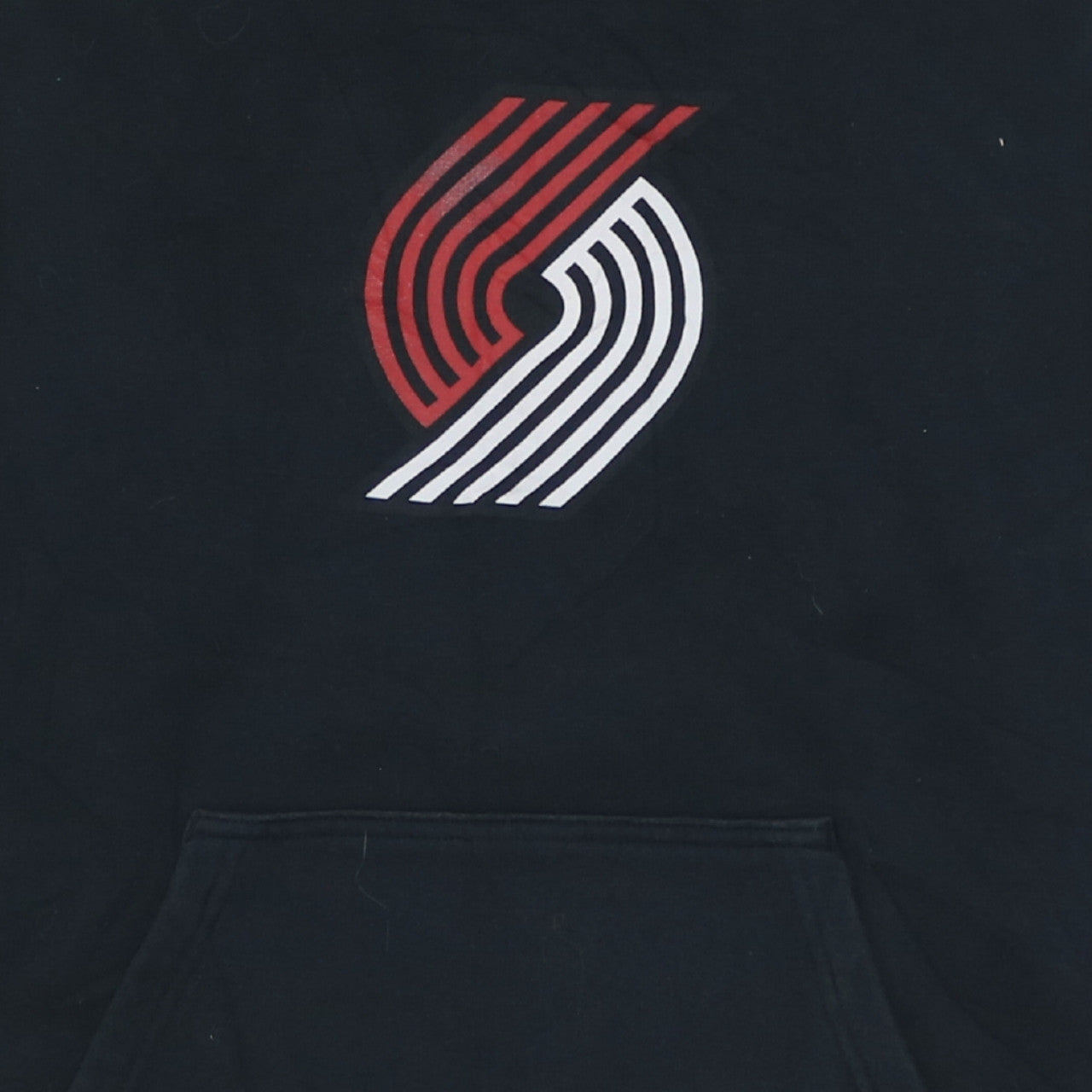 Nike Boys Black Pullover Hoodie L 14/16 Portland Trail Blazers Logo