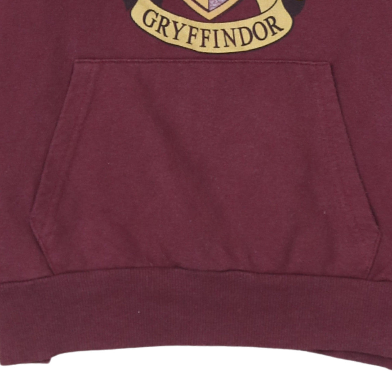 Harry Potter Gryffindor Burgundy Hoodie Women's UK 10/12 Pullover