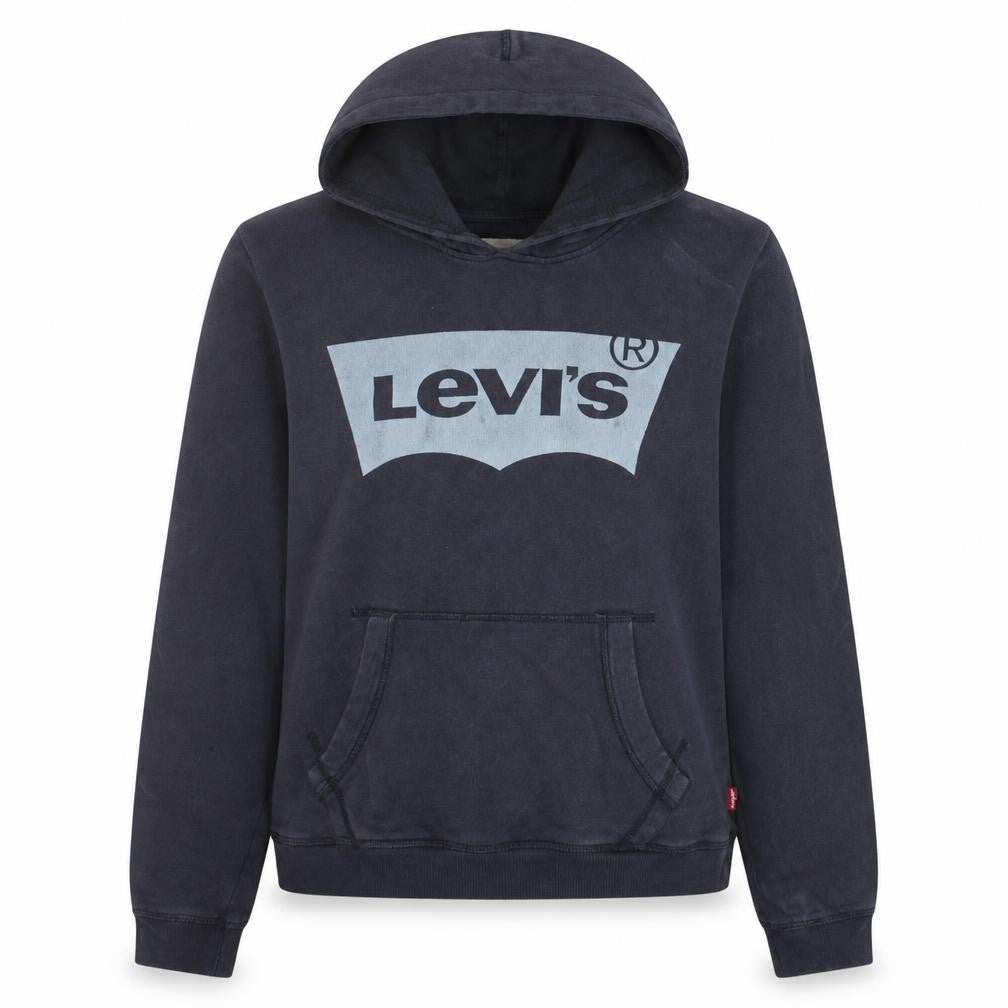 Levi’s Women’s Black Size 16 Cotton Logo Pullover Hoodie