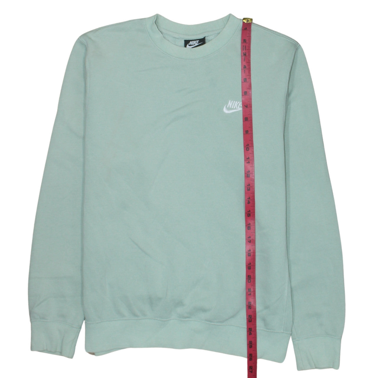 Nike Women’s Mint Green Small Pullover Crew Neck Sweatshirt
