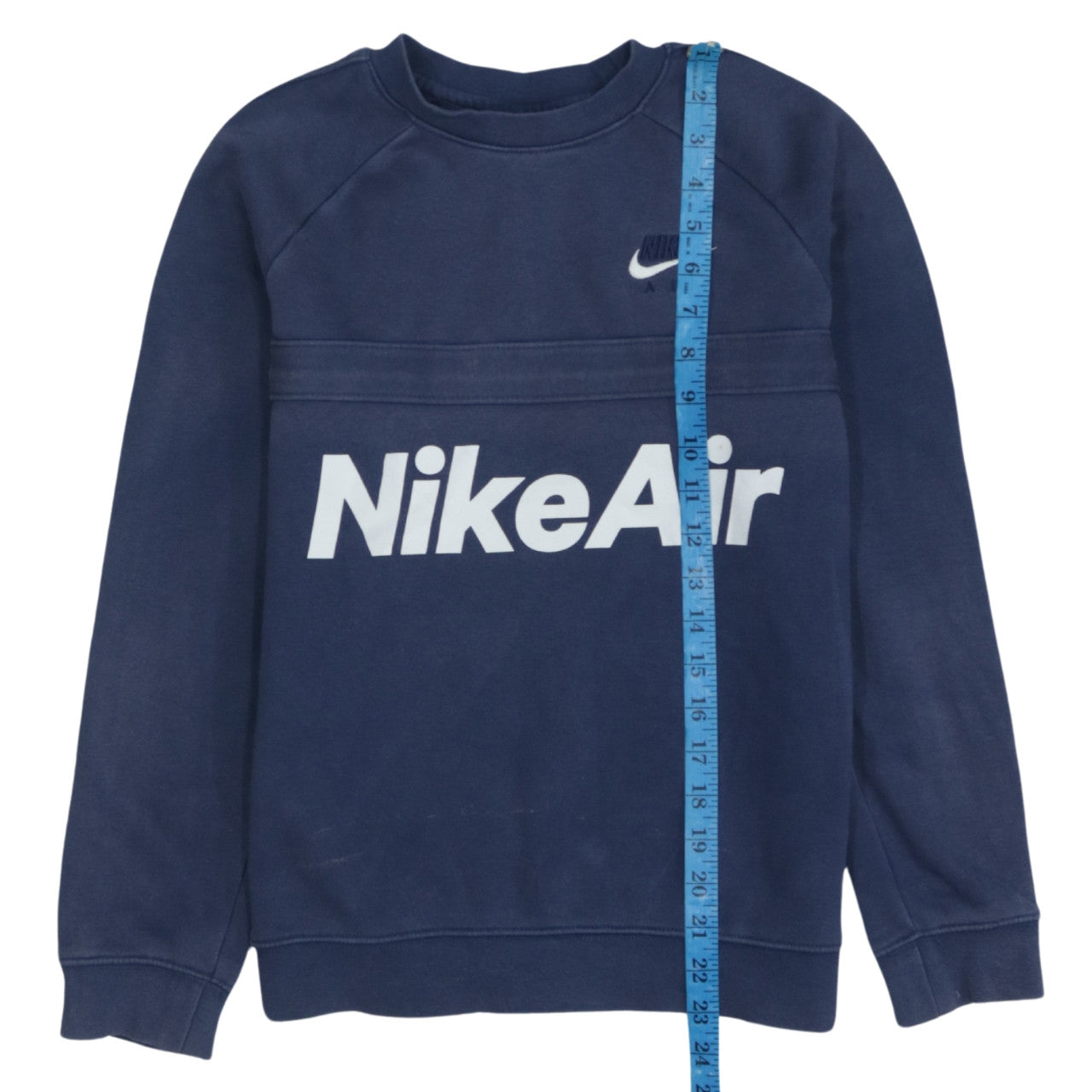 Nike Boys Navy Blue Air Logo Crew Neck Sweatshirt L 147-158cm