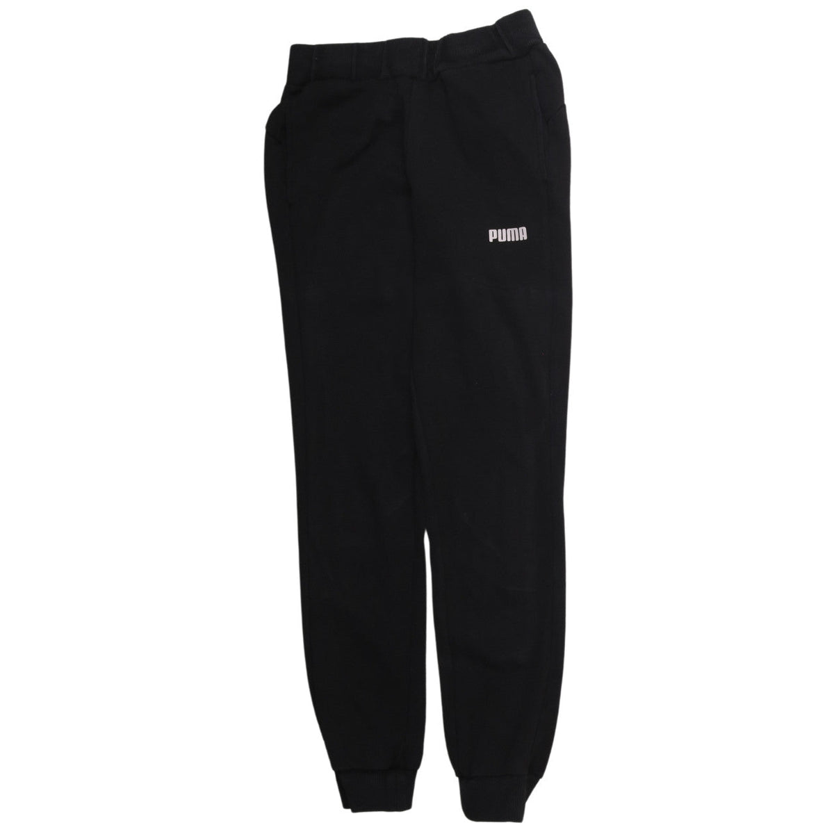 Puma Boys Black 11-12 Years Jogger Sweatpants Regular Fit Activewear