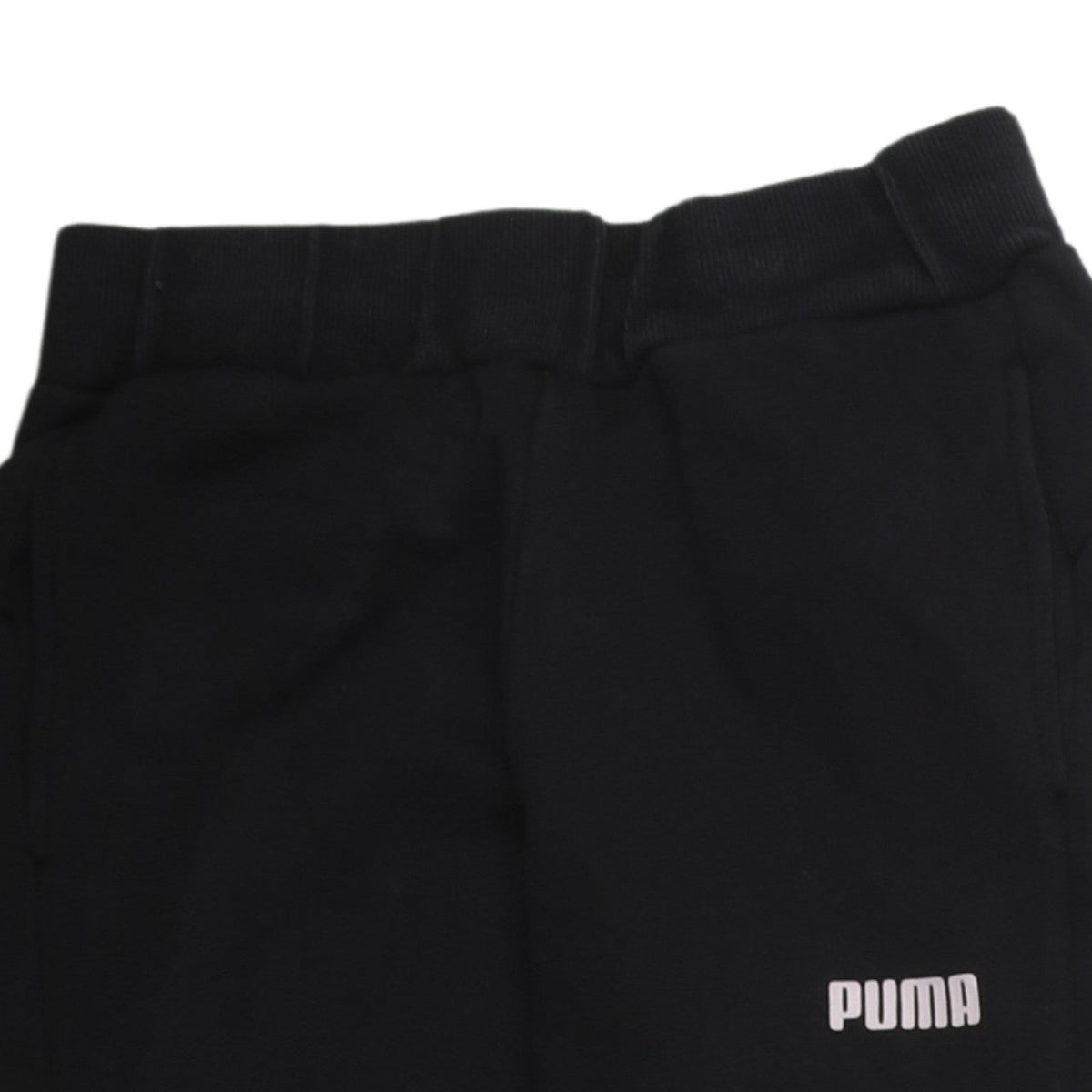 Puma Boys Black 11-12 Years Jogger Sweatpants Regular Fit Activewear