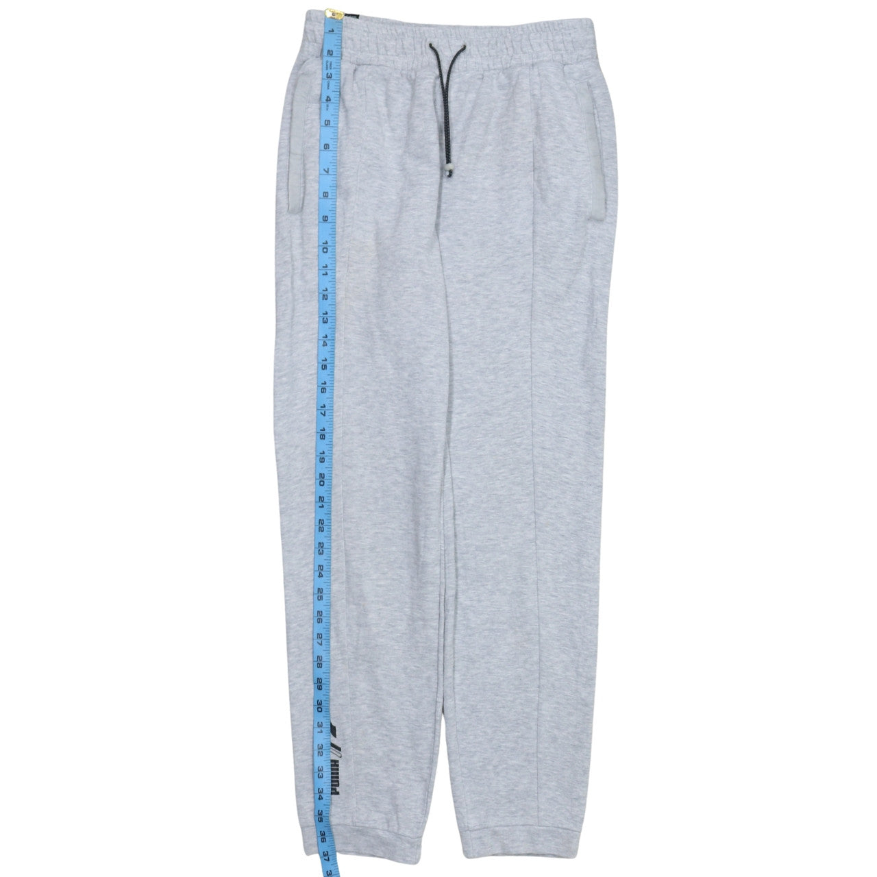 Puma Men’s Grey Jogger Trousers Size S Elastic Waist Activewear