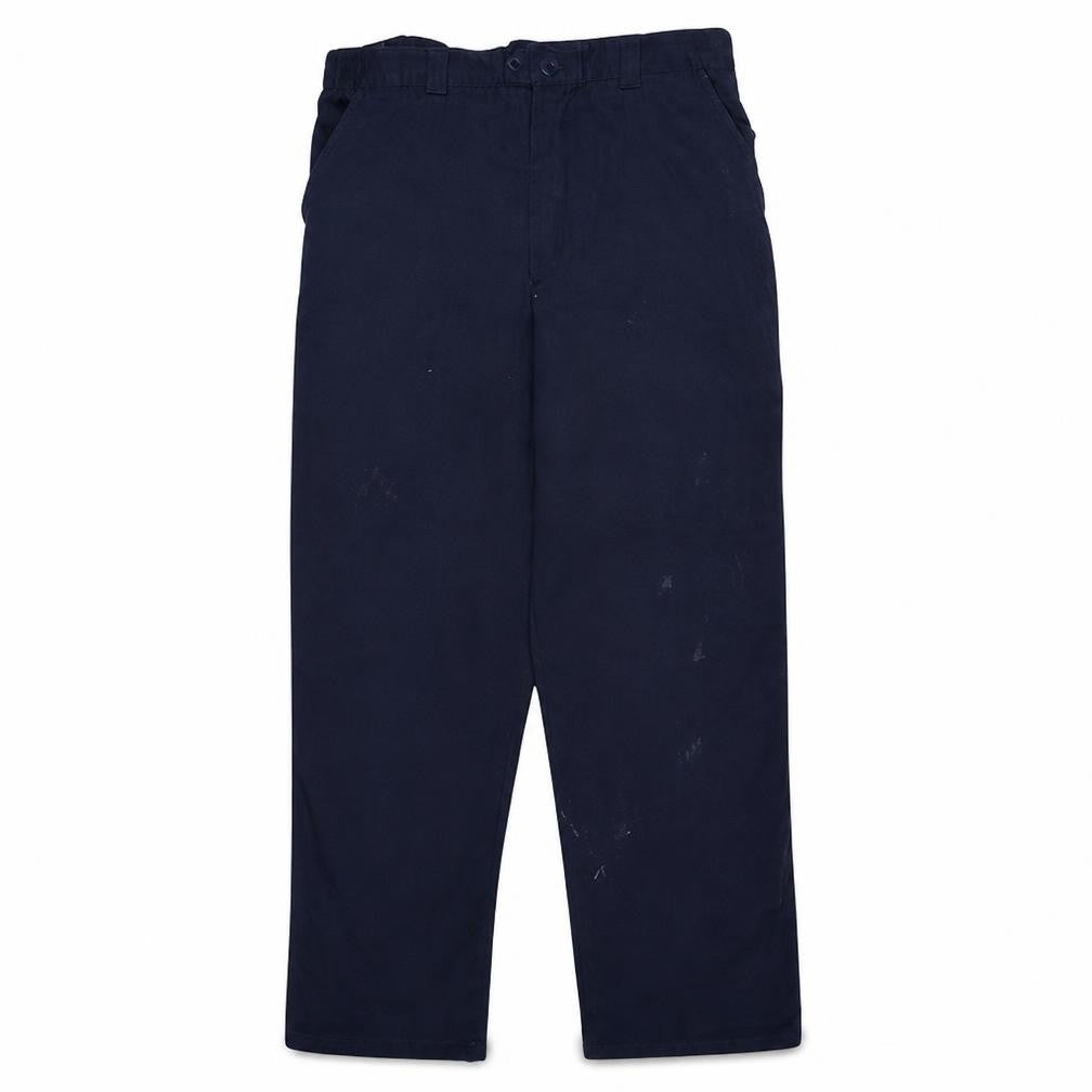 Dickies Men's Blue Workwear Trousers Size 36R Polyester Cotton