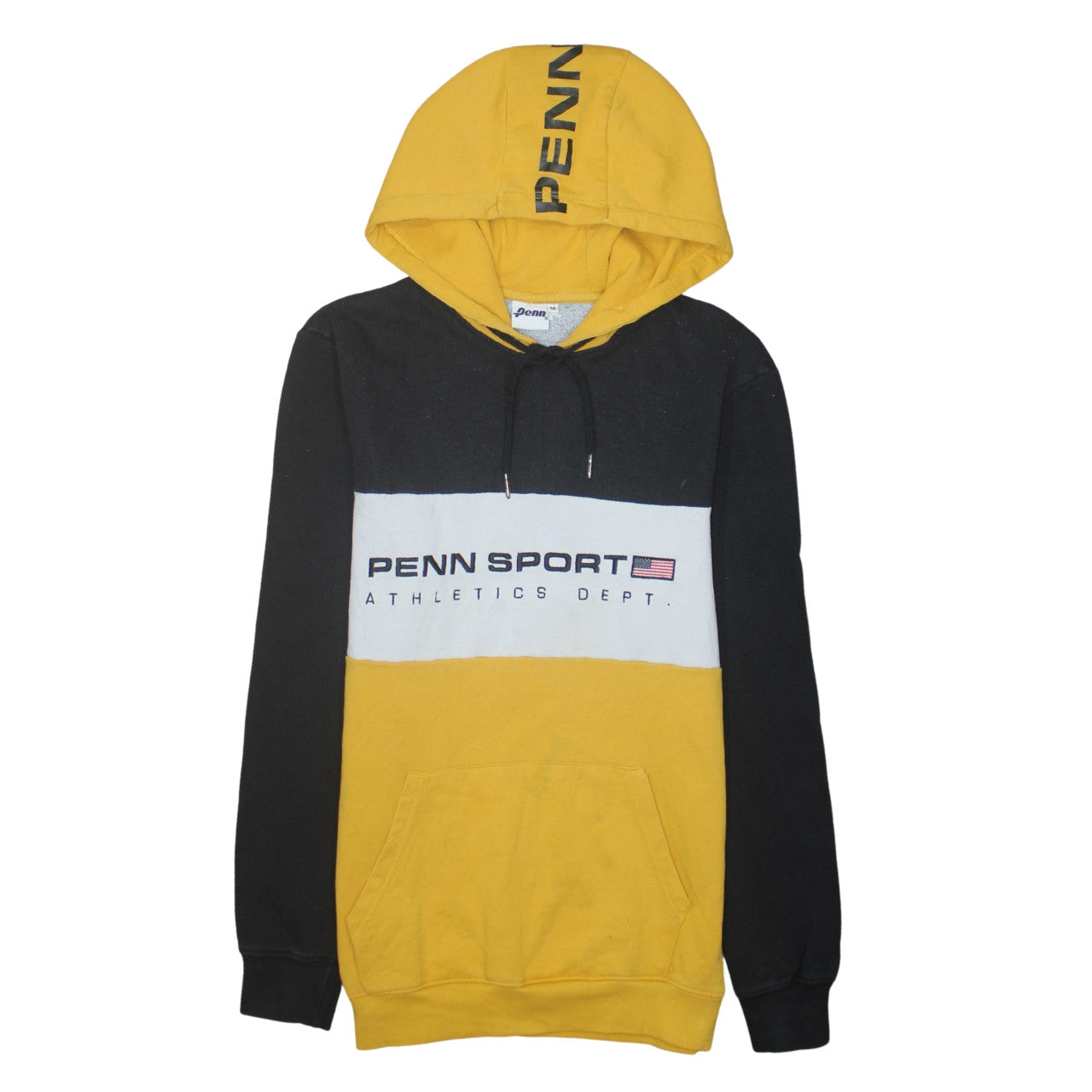 Penn Men's Multicoloured Pullover Hoodie Size M Sports Fleece