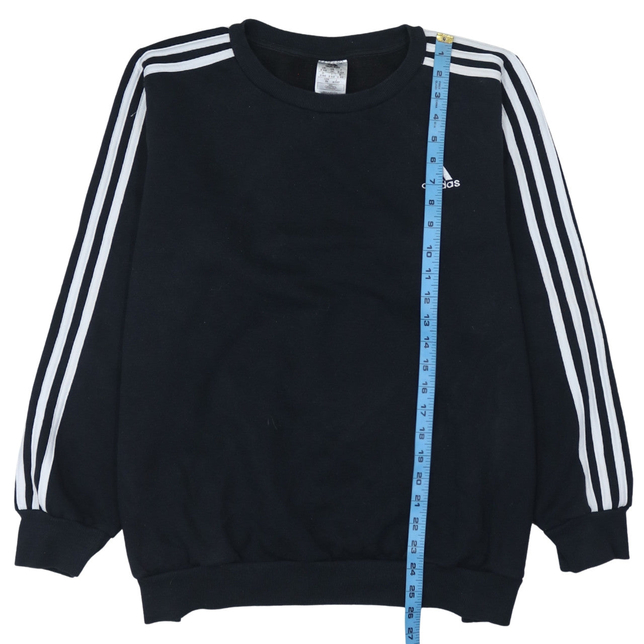 Adidas Womens Black 2XL Crew Neck Pullover Sweatshirt