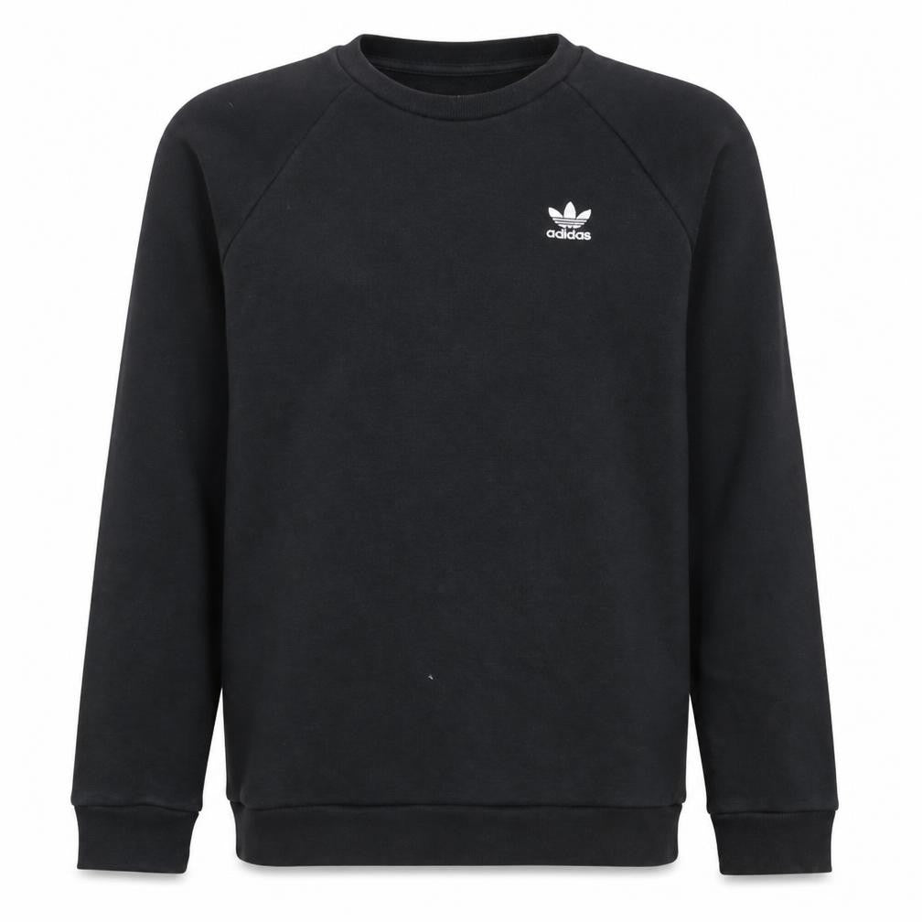 Adidas Men's Black XS Pullover Sweatshirt Crew Neck Fleece