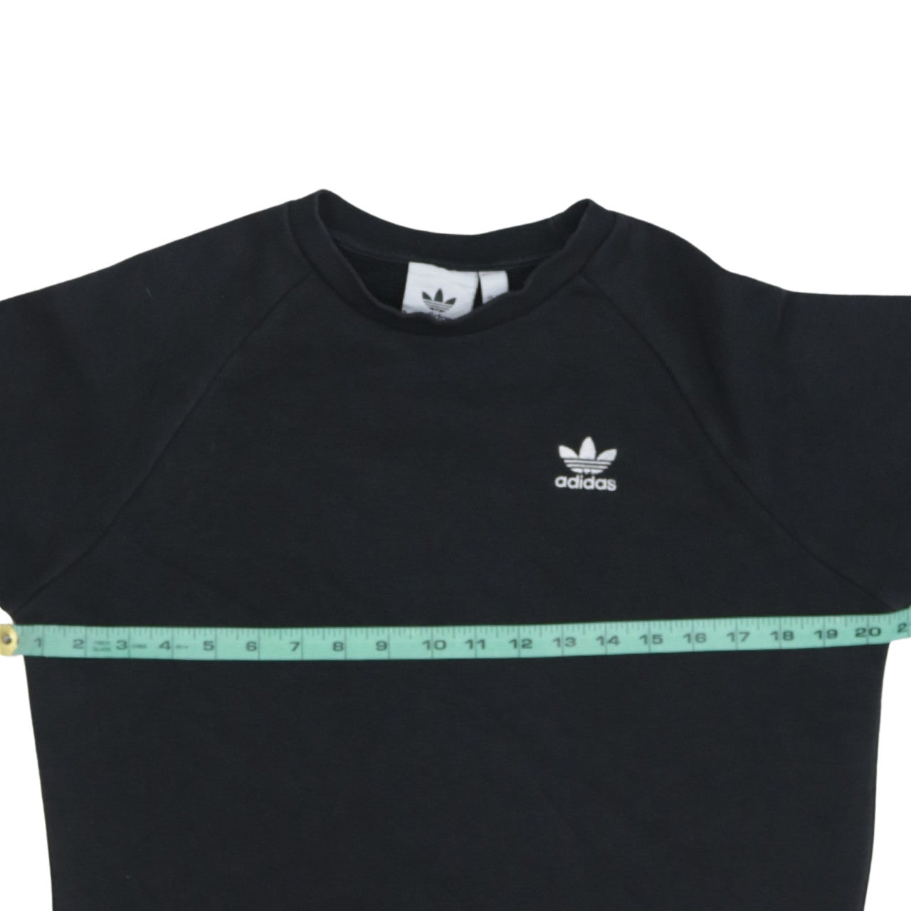 Adidas Men's Black XS Pullover Sweatshirt Crew Neck Fleece