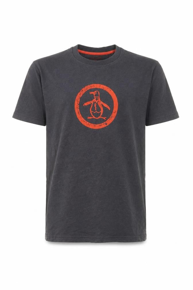 Original Penguin by Munsingwear Men's Grey Short Sleeve T-Shirt L