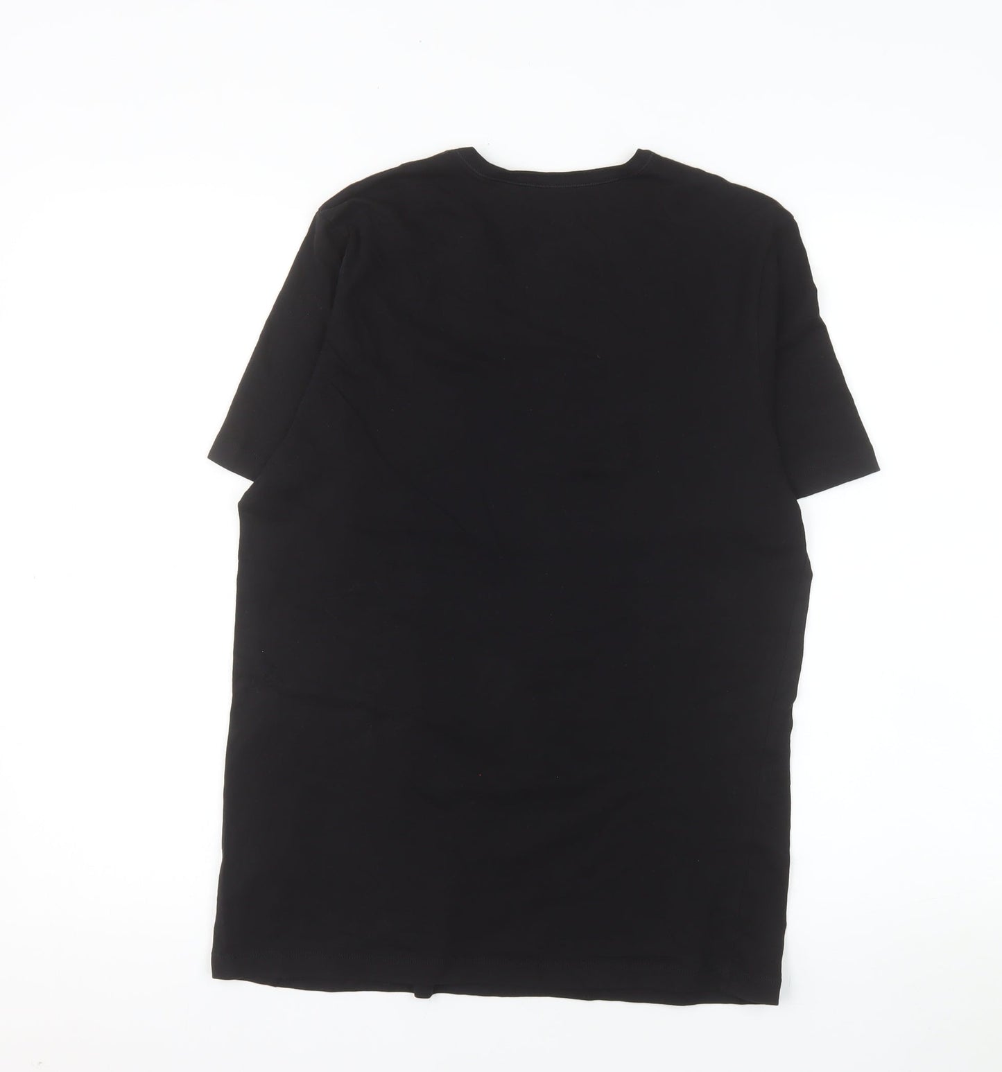 Hugo Boss Men's Black Cotton Crew Neck T-Shirt Size M