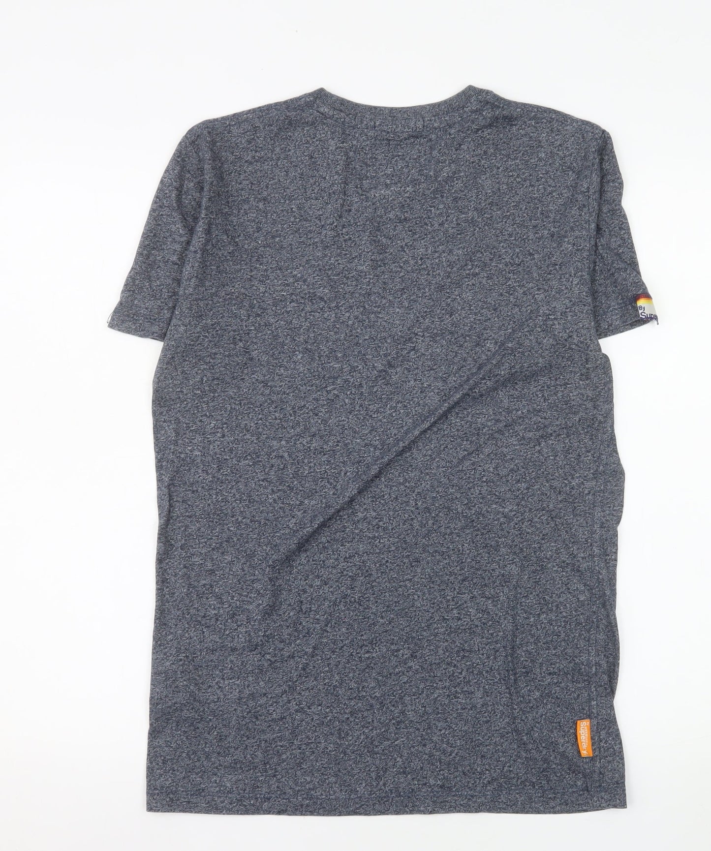 Superdry Men’s Blue Small Vintage Crew Neck Cotton T-Shirt
