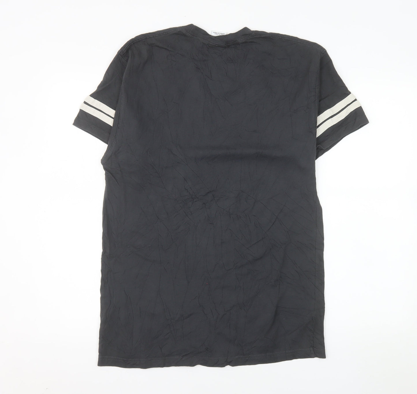Nike Men's Black Sports Logo Crew Neck Cotton T-Shirt Size S