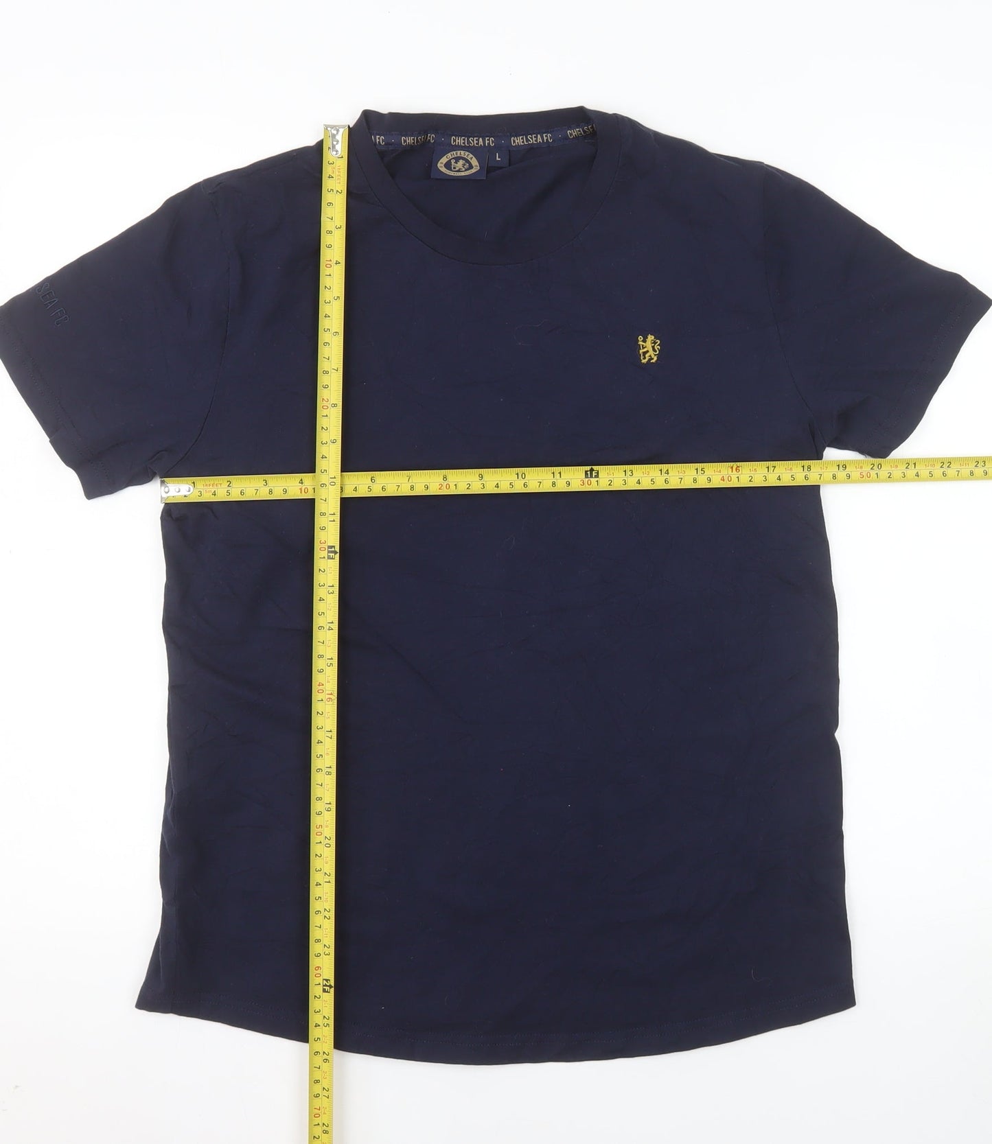 Chelsea FC Men’s Blue Cotton Crew Neck Short Sleeve T-Shirt L