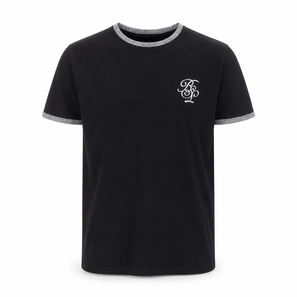 Brave Soul Men's Black XL Crew Neck Short Sleeve T-Shirt