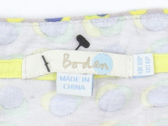 Boden Women’s Multicoloured Polka Dot Shift Dress Size 10