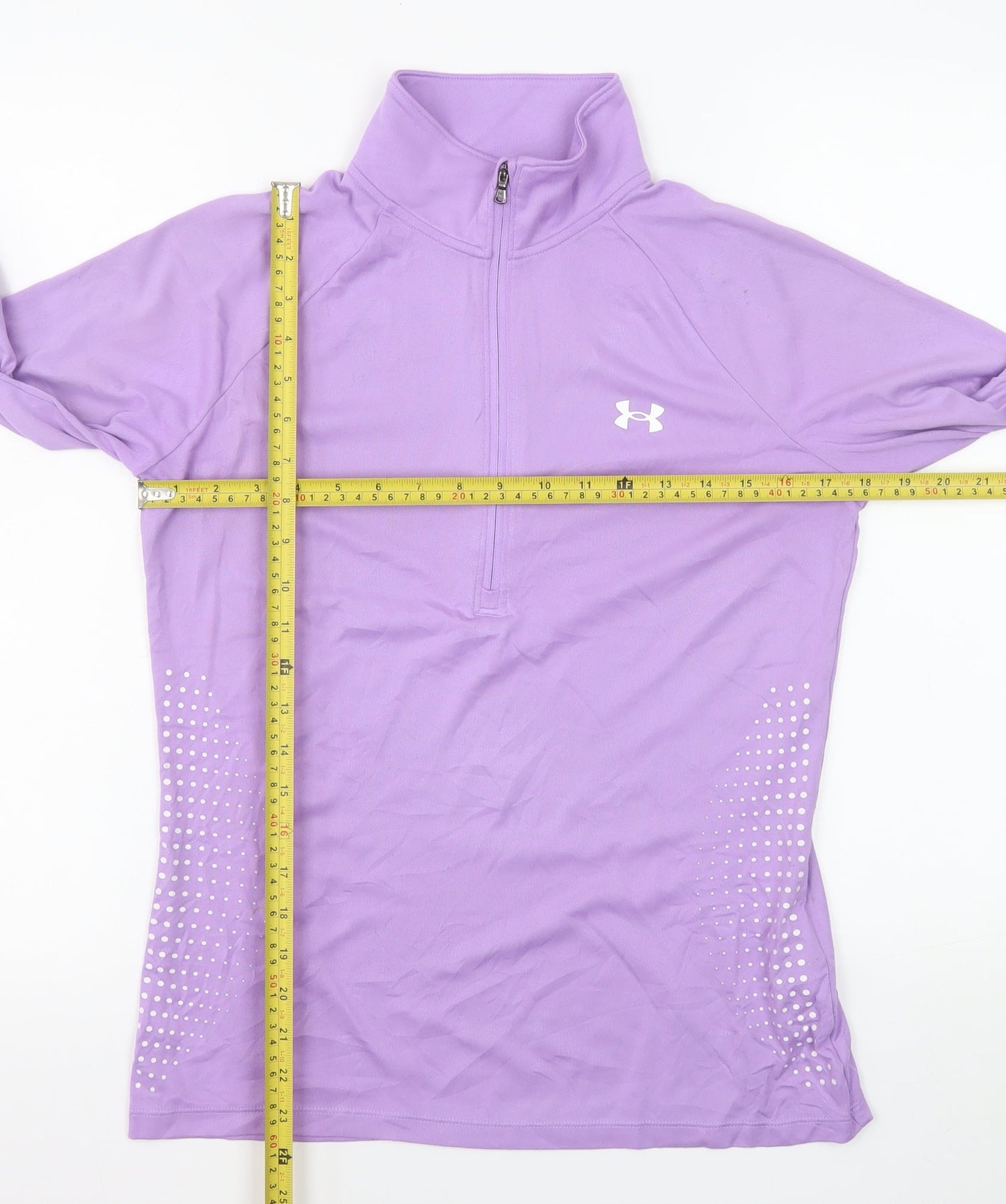Under Armour Women's Purple 1/2 Zip Pullover Sweatshirt M