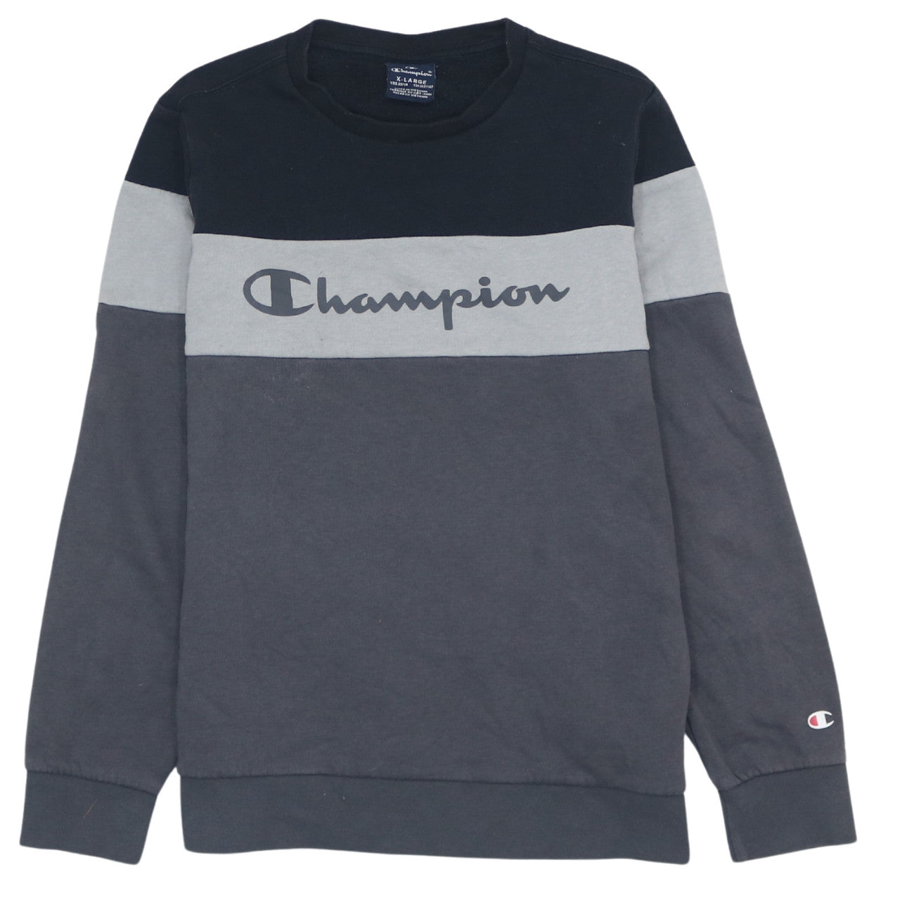 Champion Boys Multicoloured Pullover Sweatshirt Size 13-14 Years