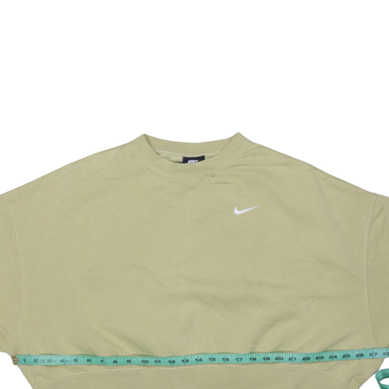 Nike Women's Beige Crew Neck Pullover Sweatshirt M