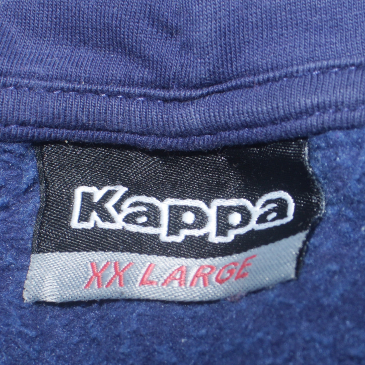 Kappa Men's Blue 2XL Pullover Hoodie Graphic Logo Sweatshirt