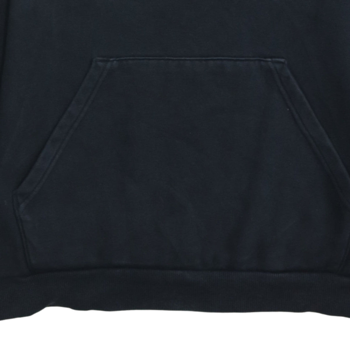 Puma Boys Black Pullover Hoodie 15-16 Years Logo Print Cotton Blend