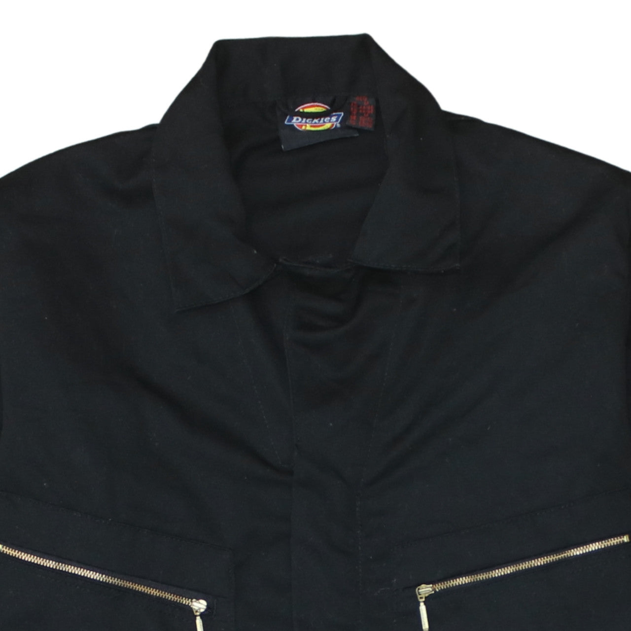 Dickies Mens Black Workwear Trousers M Cotton Blend Relaxed Fit