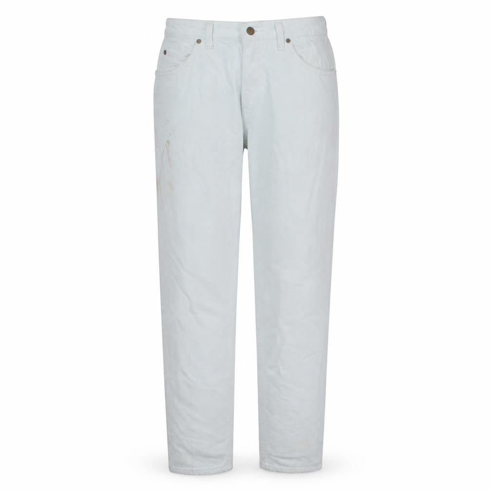 Levi's Women White 550 Tapered Relaxed Fit Jeans W32 L32