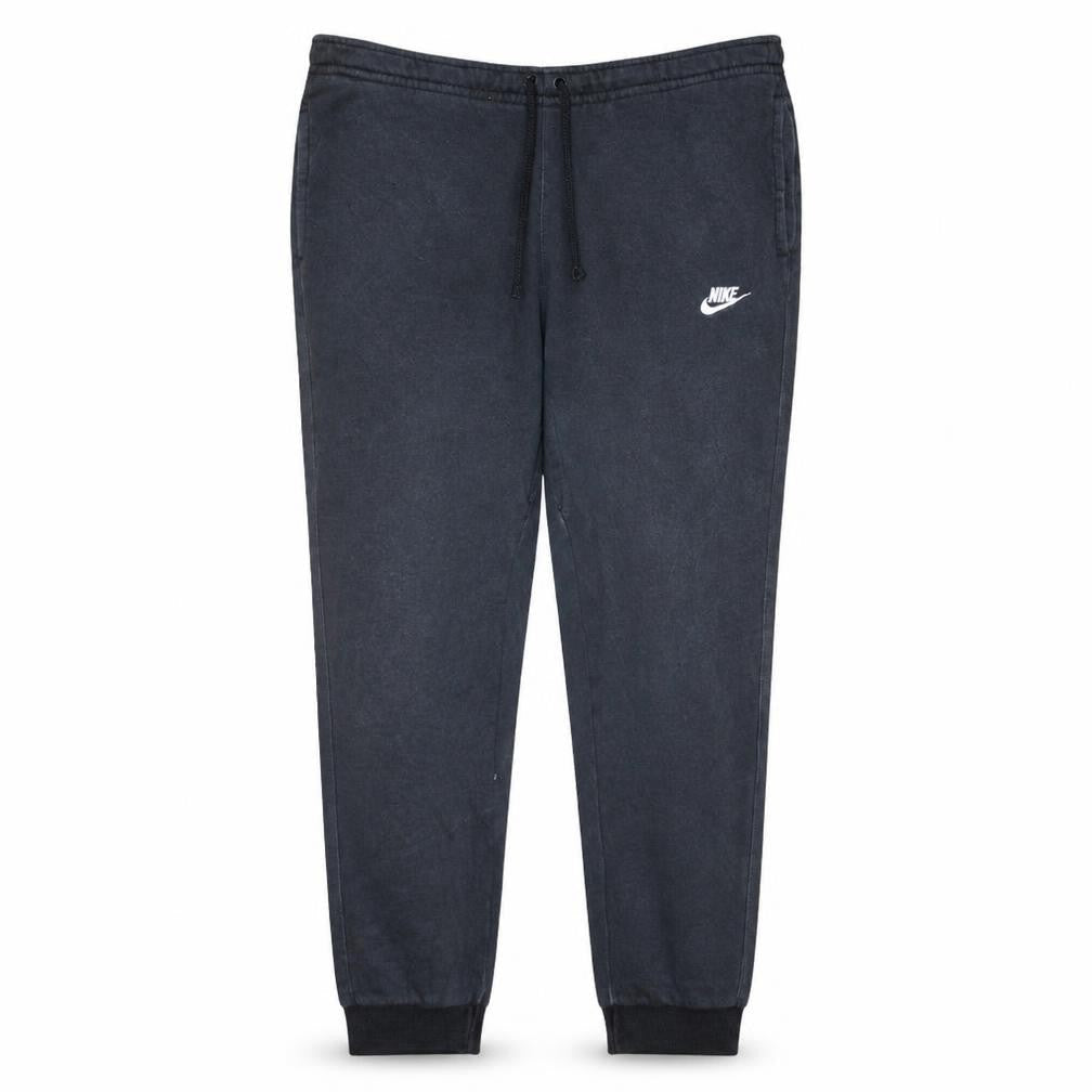 Nike Men's Black Jogger Sweatpants L Regular Fit Fleece Trousers