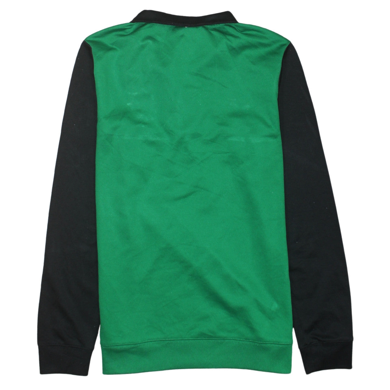 Joma Men’s Green & Black 1/4 Zip Long Sleeve Athletic Top Size S