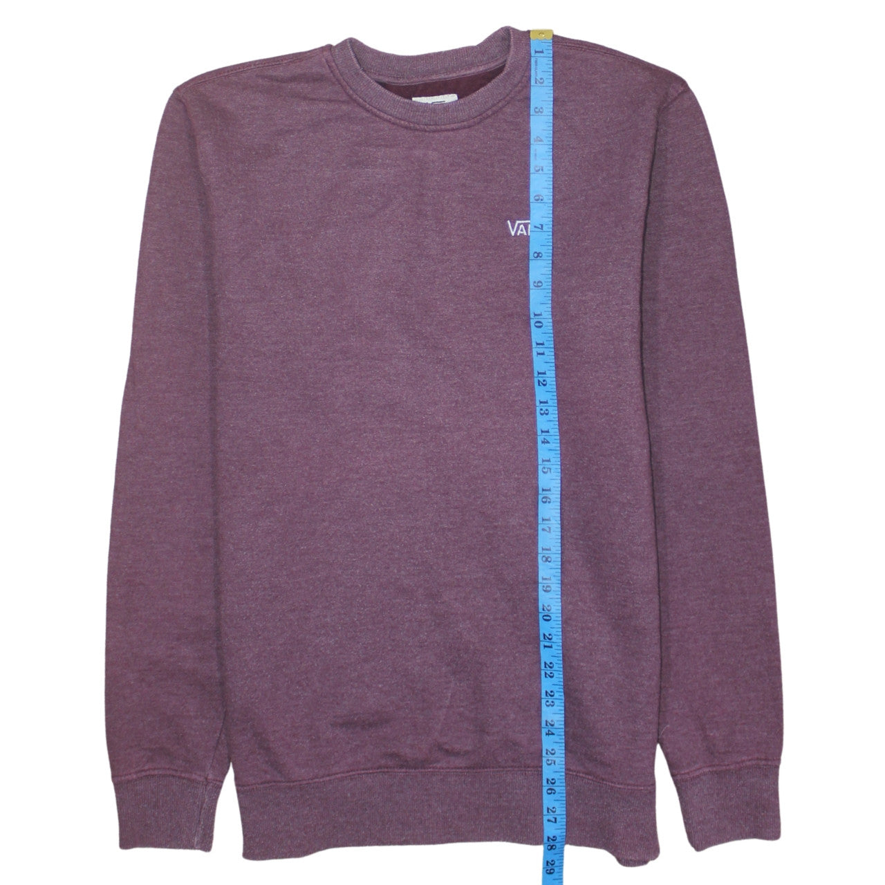 Vans Men's Purple Crew Neck Pullover Sweatshirt Medium