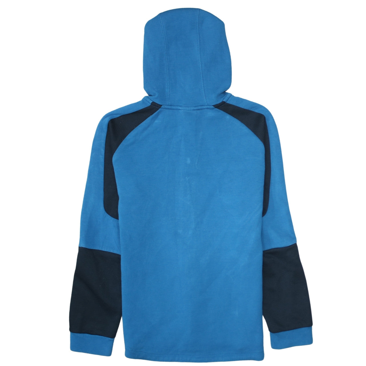 Puma Boys Blue Full Zip Hoodie 164 Graphic Print Cotton Blend