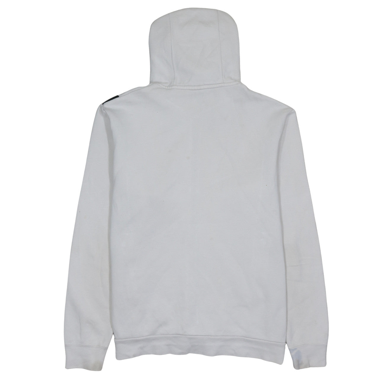 Nike Mens Grey Full Zip Hoodie L Logo Sportswear Jacket