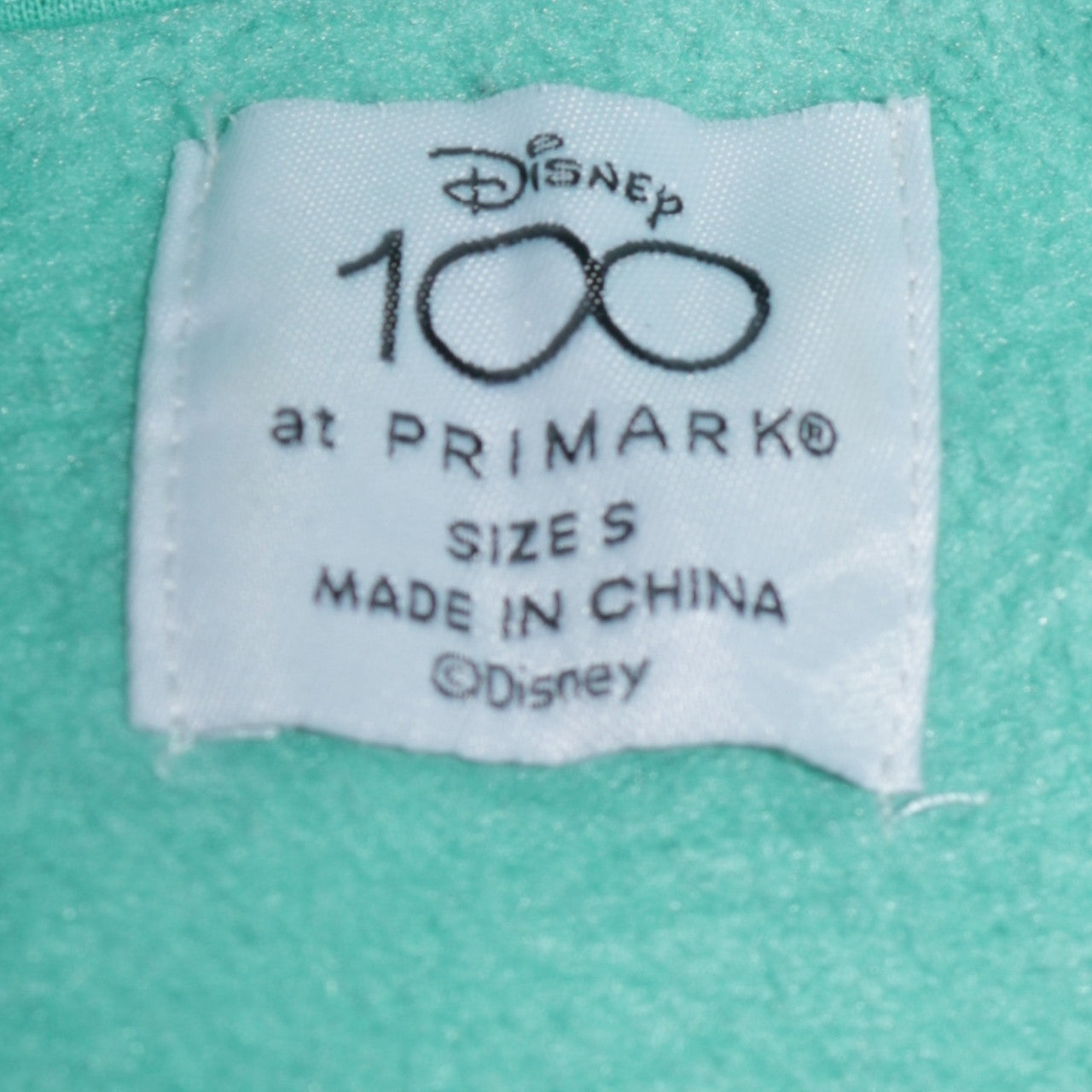 Disney x Primark Women Green Mickey & Pluto Sweatshirt Size S 10/12