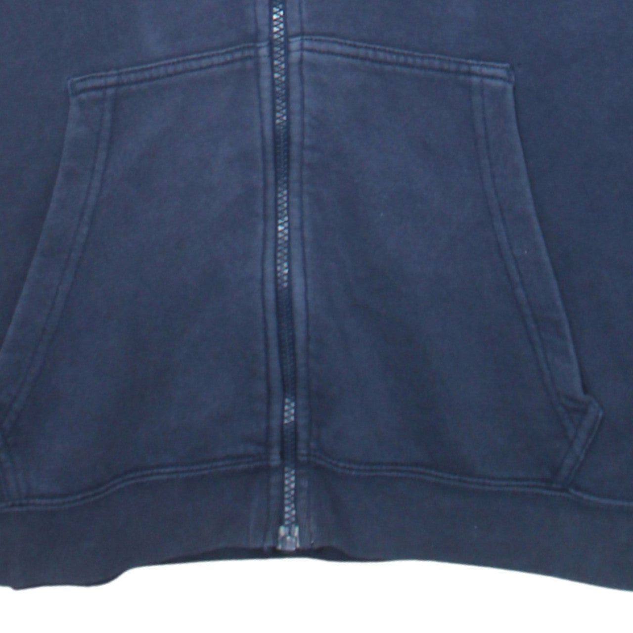 Nike Men's Blue Full Zip Hoodie Fleece Sweatshirt Size M