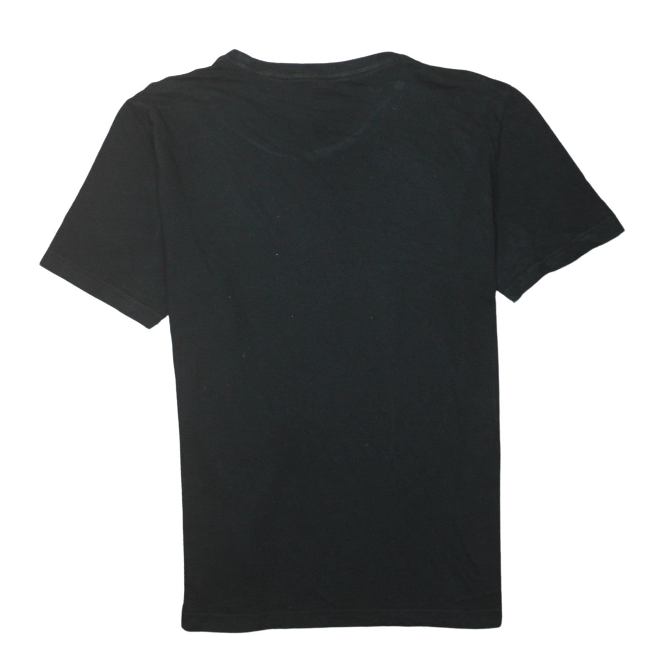 Puma Men Black Medium Graphic Logo Short Sleeve T-Shirt