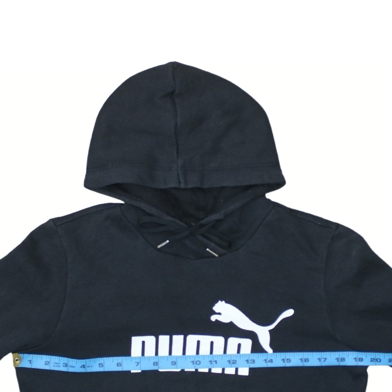 Puma Women's Black Size 12 Pullover Hoodie Sweatshirt