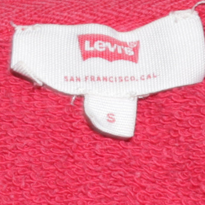 Additional view of Levi's Men's Red Crew Neck Logo Sweatshirt, size S, Regular Fit